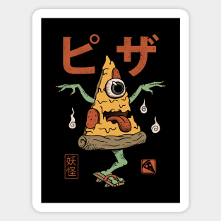 Yokai Pizza Magnet